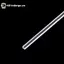 GE DIY Acrylic Square Rod 6 CÁI Nhựa Trong Suốt Chiều Dài 200mm Cho Hàng Thủ Công Mô Hình Xây Dựng Văn Phòng Trang Trí VN