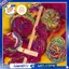 2 Chiếc DIY Thả Trục Chính Top Whorl Sợi Spinner Tay Bánh Xe Gỗ + Kim Loại DIY Thả Trục Cho Sợi Làm Sợi Trục Chính Cho Người Mới Bắt Đầu May
