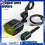 Đèn trước xe đạp Đèn xe đạp IPX44 Chống nước 7 chế độ bao gồm đèn sương mù, đèn xe đạp có thể sạc lại Type-C để đi đêm, leo núi