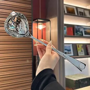 Maybest Thìa Inox Tay Cầm Dài Thìa Canh Cho Lẩu Muỗng Rây Rây Nhà Bếp Bộ Đồ Ăn Nấu Ăn Dụng Cụ Thiết Yếu {VN}