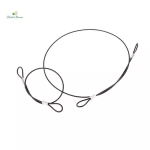 Dây đeo an toàn có thể bảo vệ 30 / 60CM Dây buộc bằng thép không gỉ Dây đeo cổ tay có vít cong dài cho phụ kiện máy ảnh thể thao mới