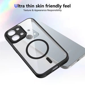 Ốp lưng OPPO A6 Pro 5G Vỏ từ tính trong suốt mờ cho Ốp điện thoại OPPO A6 Pro 4G