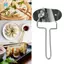 Máy làm bánh bao 8 chiếc, Bộ khuôn ép và cắt cho Wonton Trung Quốc, Dụng cụ da Gyoza