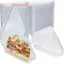 50 / 100 Cái Hộp Đựng Bánh Lát Trong Suốt Tam Giác Món Tráng Miệng Hộp Đựng Thực Phẩm Có Thể Tái Sử Dụng Hộp Đựng Bánh Sandwich Giá Đỡ Cho Bánh Trái Cây