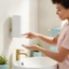 Hộp Mài Xà Phòng Hộp Đựng Xà Phòng Nhỏ Gọn Có Cần Bấm Tiết Kiệm Không Gian Dễ Dàng Cho Phòng Tắm, Chậu Rửa