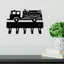 HELLOYOUNG Xe Cứu Hỏa Kim Loại Treo Tường Móc Treo Khăn Giá Treo Áo Sắt Nghệ Thuật Mặt Dây Chuyền Trang Trí Tường Nhà Trang Trí