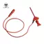 Kẹp móc kiểm tra vạn năng Kẹp kiểm tra móc IC Mini có đầu dẫn đến ổ cắm lỗ 2mm Bộ phận cáp kiểm tra chất lượng cao