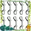 10 gói 88mm Hợp kim kẽm Lặn biển hai đầu Bu lông, Carabiners nhanh hình chữ B