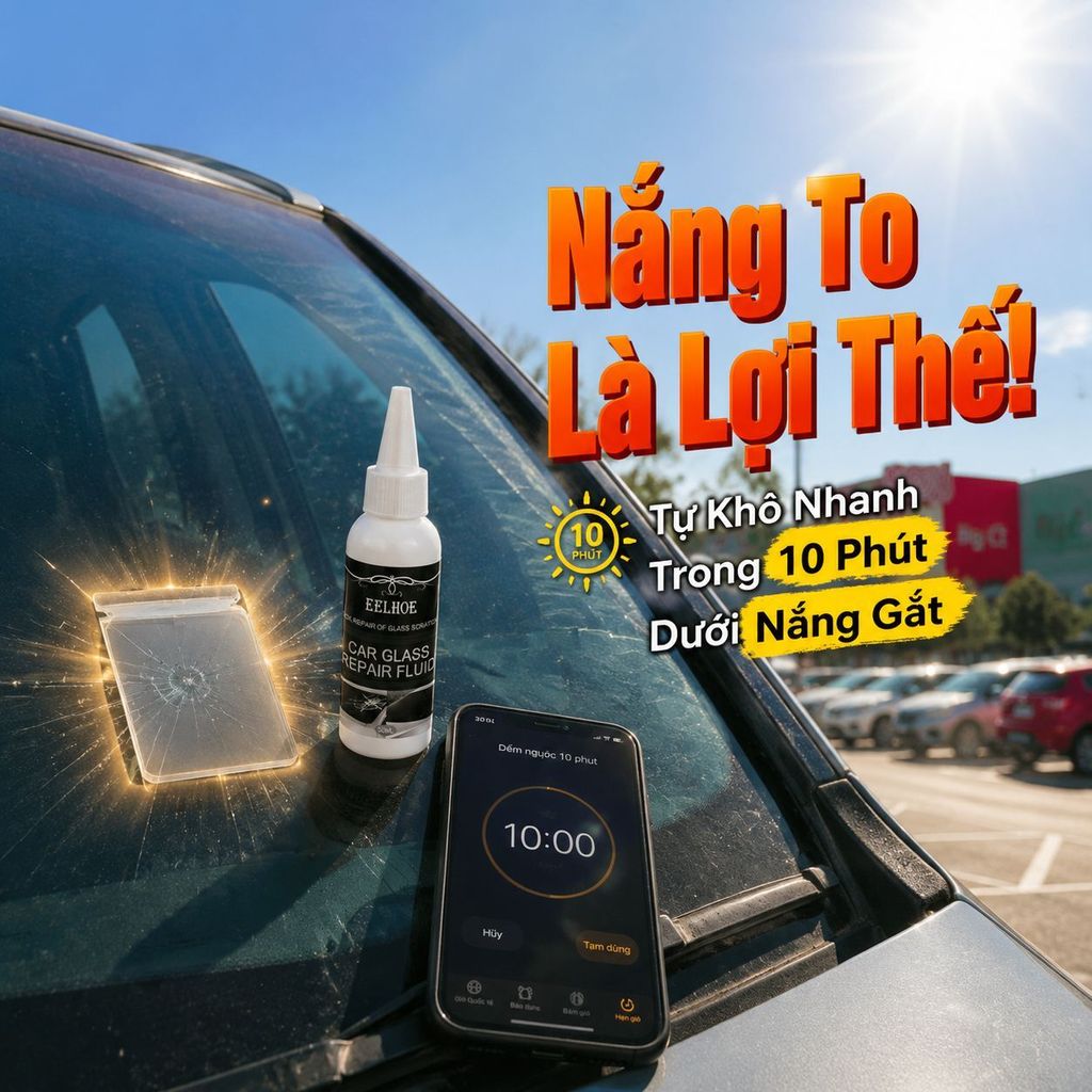 🔥Giá sốc🔥Keo dán sửa chữa vết nứt kính chắn gió ô tô / keo dán sửa chữa kính / keo dán hàn kính ô tô/Bộ dụng cụ sửa chữa kính chắn gió ô tô / dung dịch sửa chữa vết nứt kính