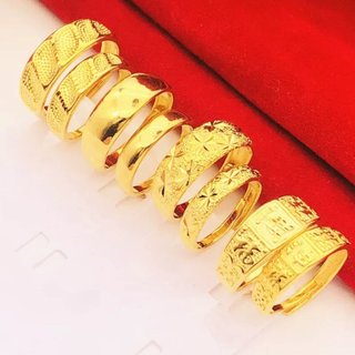Gold-Plated Couple Rings by globe_mellow_store1.vn