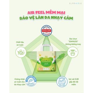 Combo 4 Tã/Bỉm Quần ELPRAIRIE Air Feel Mềm Mại Cho Da Nhạy Cảm, Không Gây Kích Ứng, Chống Tràn Tối Ưu-Đủ Size M38-XXL20