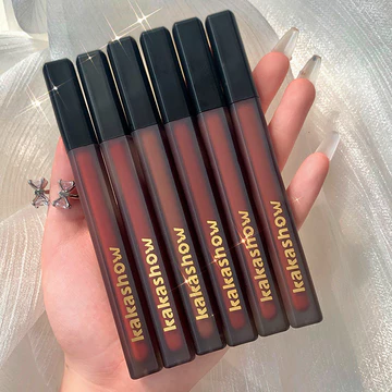 son bóng black rouge son bóng black rouge Đen Satin Son Bóng Nhung Matte Lip Gloss Làm Trắng Môi Dưỡng Ẩm Không Dễ Dính Cốc Bóng Đen Lụa Li