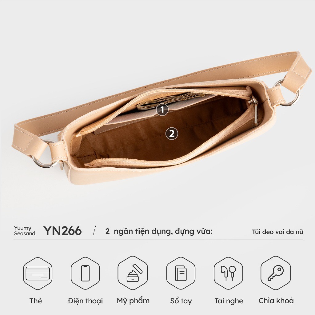 Túi đeo vai nữ YUUMY YN266 | BigBuy360 - bigbuy360.vn