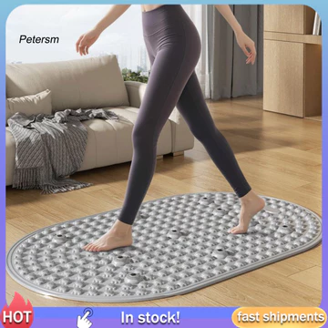 PP Bấm huyệt Chân Tấm Bấm huyệt Bàn chân Thảm mát xa chân để giảm đau – Tấm phản xạ bấm huyệt chống trượt Tấm lót đi bộ bằng đá chống mệt mỏi cho bàn chân cho gia đình