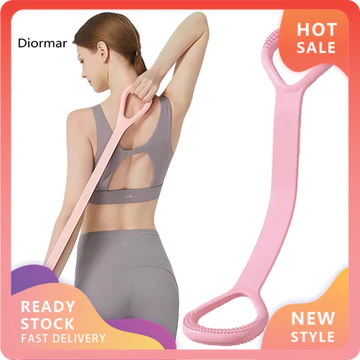 DM- Dây kháng lực tiện dụng Hình 8 Dây kháng lực thể dục Dây kháng lực có tay cầm Dụng cụ giãn nở ngực đàn hồi chống trượt cho nam nữ Tay sau vai co giãn cho gia đình