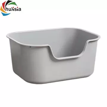 Khay cát vệ sinh mở nắp cho mèo mọi kích cỡ, hộp đựng cát mèo tiện dụng, dễ vệ sinh