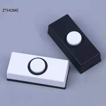 ZTHOME Chuông Cửa Dây Nút Nhấn Công Tắc Chuông Cửa Treo Tường Đèn Chuông Cửa Nút Cho Hầu Hết Chuông Cửa Chuông HOT