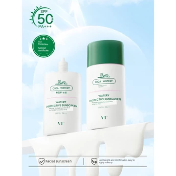 kem chống nắng nâng tone kem chống nắng body Kem Chống Nắng VT Kem Dưỡng Ẩm Cảm Giác Chống Tia Cực tím Cách Ly Hai Trong Một Làm Mới Học Sinh Huấn Luyện Quân Sự Mặt