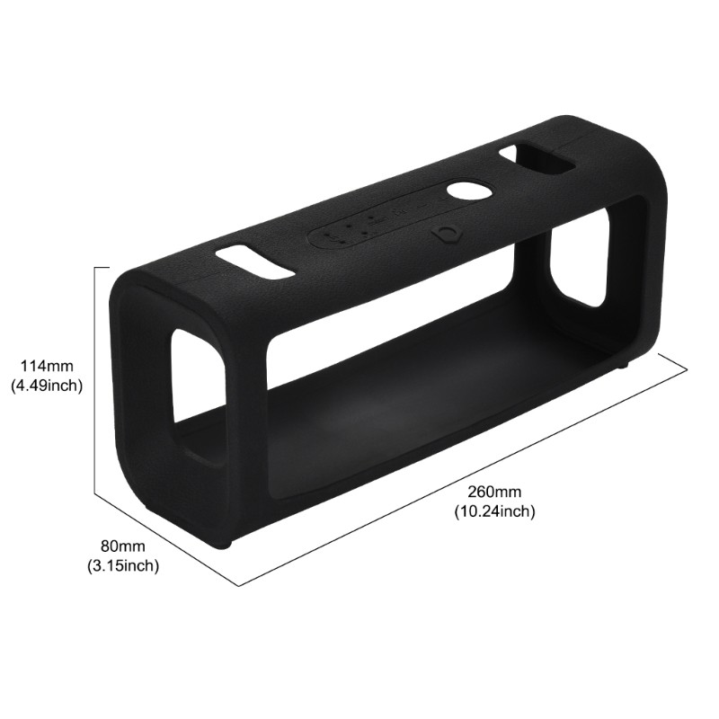 RR Vỏ silicon chống sốc có dây đeo di động Hộp đựng du lịch di động cho ULT Field 3 Hộp đựng loa