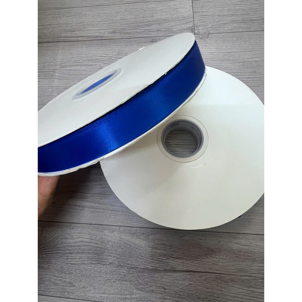 Ruy Băng Lụa Cao Cấp 2cm x 90M – Loại Đẹp, Trơn Mịn, Màu Sắc Tươi Sáng – Phù Hợp Gói Quà & Gói Hoa - In Ruy Băng