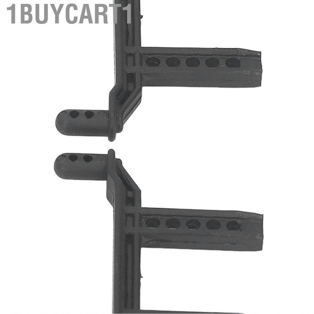 1buycart1 Alomejor 2 Chiếc Phía Trước Và Phía Sau Xe Vỏ Cột PA 1/16 RC Trụ Dự Phòng Cho SCY 16101 16102 Đen