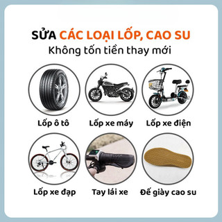 【COD】Keo vá lốp cao cấp dùng cho ô tô xe máy với đặc tính đàn hồi cao chịu nhiệt hiệu quả trong việc sửa chữa vết rách l
