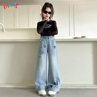 QuầN Jean ốNg SuôNg RộNg Cho Bé GáI ThiếT Kế CạP Cao Và ôM Phù HợP VớI QuầN ốNg RộNg Cho Bé GáI