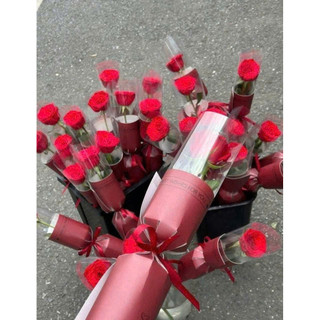[HỎA TỐC HCM] [SỈ 10 CÁI] Cốt Hoa 1 Bông Hàng xinh, Dày, Cốt Hoa Xinh, Cốt Hoa Kèm Mica, Bó Hoa ANGIHOME