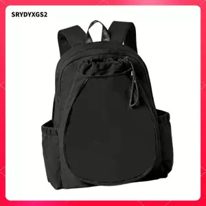 Túi Tennis Thể Thao Duffle Vợt Lưu Trữ Dây Kéo Độc Đáo Thiết Kế Dây Rút Dây Đàn Hồi Giá Đỡ An Toàn Thích Hợp Cho Văn Phòng Trường Học Sử Dụng