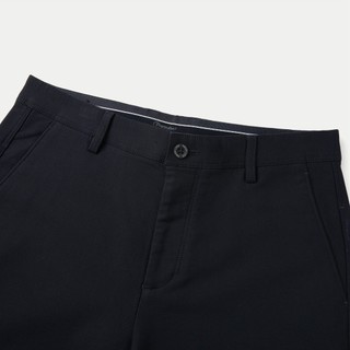 Quần Tây Nam HLA Màu Đen Ống Đứng Cao Cấp, Cotton Modal Thoáng Mát, Giữ Form Chuẩn, Phong Cách Lịch Lãm