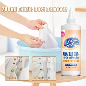 200ml Quần Áo Tẩy Rỉ Sét Quần Áo Tẩy Vết Bẩn Nhanh Hoạt Động Vệ Sinh Sâu Cho Túi Giặt Ví Quần shopidaevn