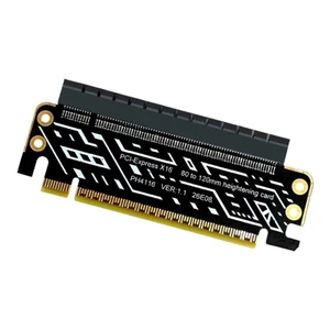 Thẻ nâng cao chuyển đổi kích thước đầy đủ BTM PCIe X16 để định vị thẻ 80 mm