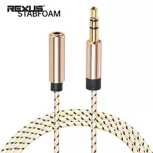 STABFOAM Tai Nghe Nam Sang Nữ Cao Cấp 3.5 Mm Jack Mở Rộng Cho PC Laptop Điện Thoại Loa Ô Tô