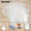 GETVOW 50 Chiếc Túi Bong Bóng Trắng Đệm Có Nhựa PE Bọt Đóng Gói Túi