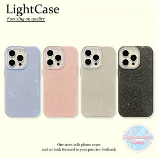 Ốp Lưng Cho IPhone 16 17 11 15 13 14 12 Pro Max 15 16 Plus air X XR XS Max Bìa mềm IMD bột lấp lánh thời trang