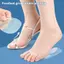 1 Cặp Đệm Massage Trong Suốt Giày Chống Trơn Trượt Chân Miếng Lót Chăm Sóc Bàn Chân Cao Gót Silicon Gel Đệm Đế