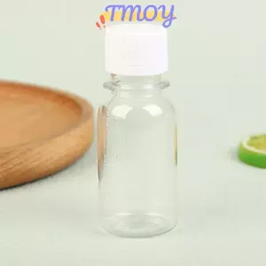 TMOY 5 Cái 60ML Chai Nhựa Nhỏ Chai Gừng Có Nắp Chai Nước Mini Có Thể Tái Sử Dụng Chai Chất Lỏng Hộp Đựng Chống Rò Rỉ TMOY