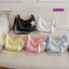 Túi đeo vai hình bánh bao SAMO, Túi đeo chéo Nylon màu trơn, Họa tiết ngôi sao đa năng thời trang Dung tích lớn 5 màu Túi đeo nách Túi Tote đi lại