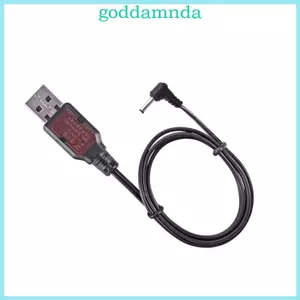 Cáp sạc USB GODD Dây cấp nguồn 3 6V Pin Lithium Dây sạc với 3 đầu nối 5mm cho xe đồ chơi