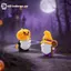 GE Mini Nhựa Halloween Gnome Các Bức Tượng Nhỏ Thiết Kế Nghệ Thuật Dễ Thương Trang Trí Nhỏ Cho Bàn Halloween Văn Phòng Trang Trí Nhà VN
