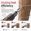 GE Di Động Dây Buộc Twister Dụng Cụ Chống Rỉ 3-5 Mm Dây Sắt Xoắn Dụng Cụ Cho Gia Đình DIY Sửa Chữa Dây Thép Gai Bảo Vệ VN