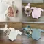 YOLOGO Dệt Kim Trang Phục Cho Bé, Dệt Kim Mềm Nhẹ Đạo Cụ Chụp Ảnh Sơ Sinh, Cosplay Dễ Thương Thoải Mái Đáng Yêu Thỏ Đạo Cụ Búp Bê Cho Bé Chụp Ảnh Và Cosplay