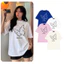 （Giao hàng 24h）Angela Áo thun tay lỡ form rộng unisex ANGELA ATL431