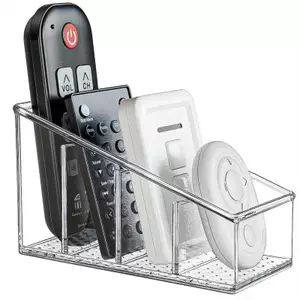 Bộ sắp xếp điều khiển từ xa 4 lưới Giá đỡ TV cho bàn Hộp lưu trữ máy tính để bàn đa năng Phòng ngủ Nhà tổ chức phòng khách