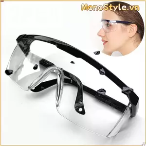 MONOSTYLE 1 Kính an toàn làm việc, Kính bảo vệ mắt chống bụi gió, Kính bảo vệ chống nước chống bụi đơn giản Làm việc / Phòng thí nghiệm / Đi xe đạp