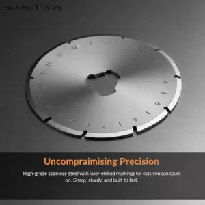 Máy cắt quay bền SRVN des 45mm 3 5 15 CÁI có tỷ lệ rõ ràng để may Dụng cụ cắt giấy da vải.