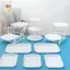 1 / 2 Chiếc Bánh Đứng Đĩa Cupcake Snas Đĩa Giỏ Trái Cây Sáng Tạo Ba Lớp ELWW