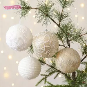 Mặt dây chuyền cây thông Noel YOFFOR, chống vỡ