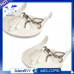 Thay thế nắp bồn cầu 2 gói cho 738920Lắp ráp nắp 3 Inch-0070A, nắp thay thế tiết kiệm nước, hiệu suất cao, dễ lắp đặt
