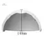 Rain Sun Shield Weather Cover Chống chói Side Braet CCTV Turret Dome Camera mới